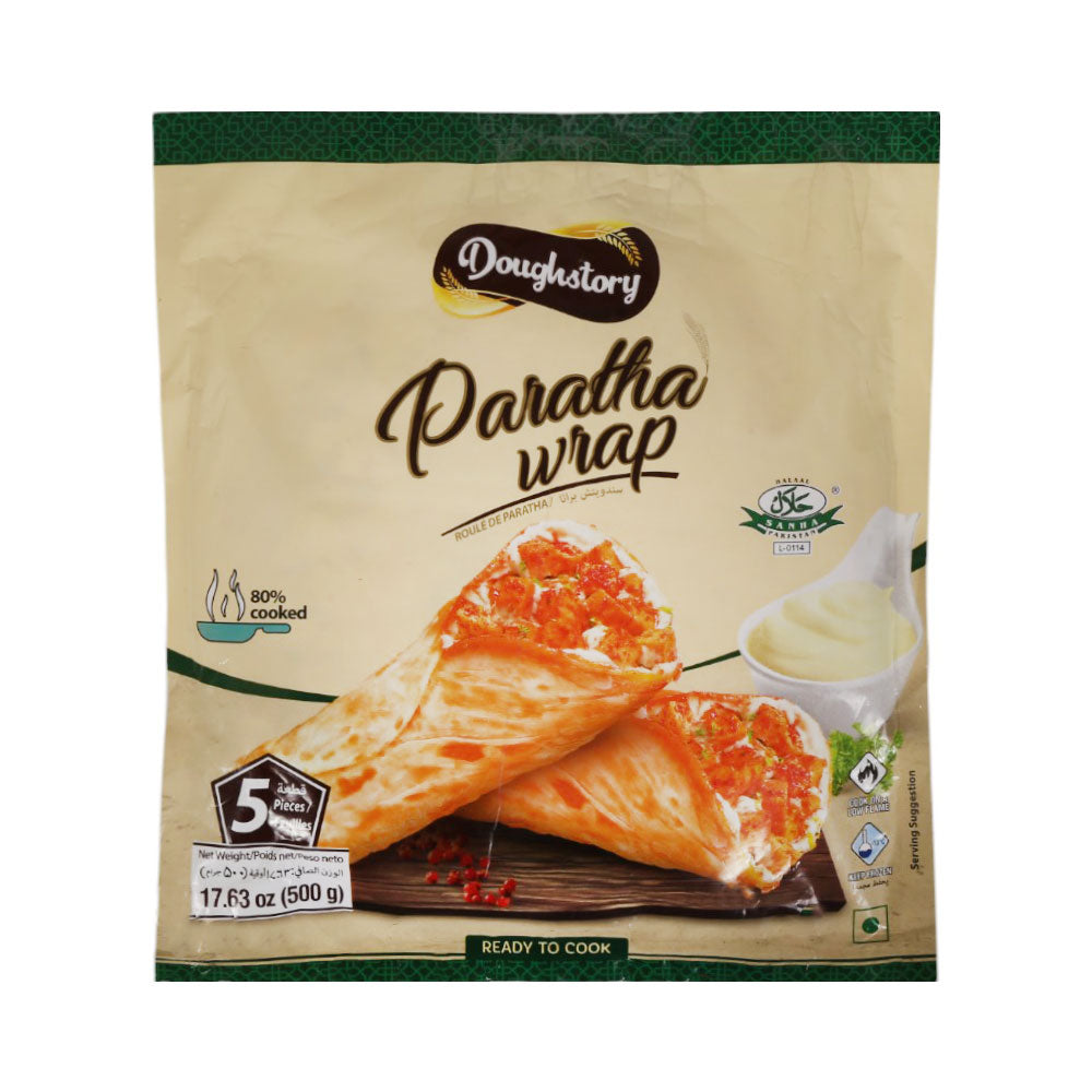 DOUGHSTORY PARATHA WRAP 5 PCS 500 GM