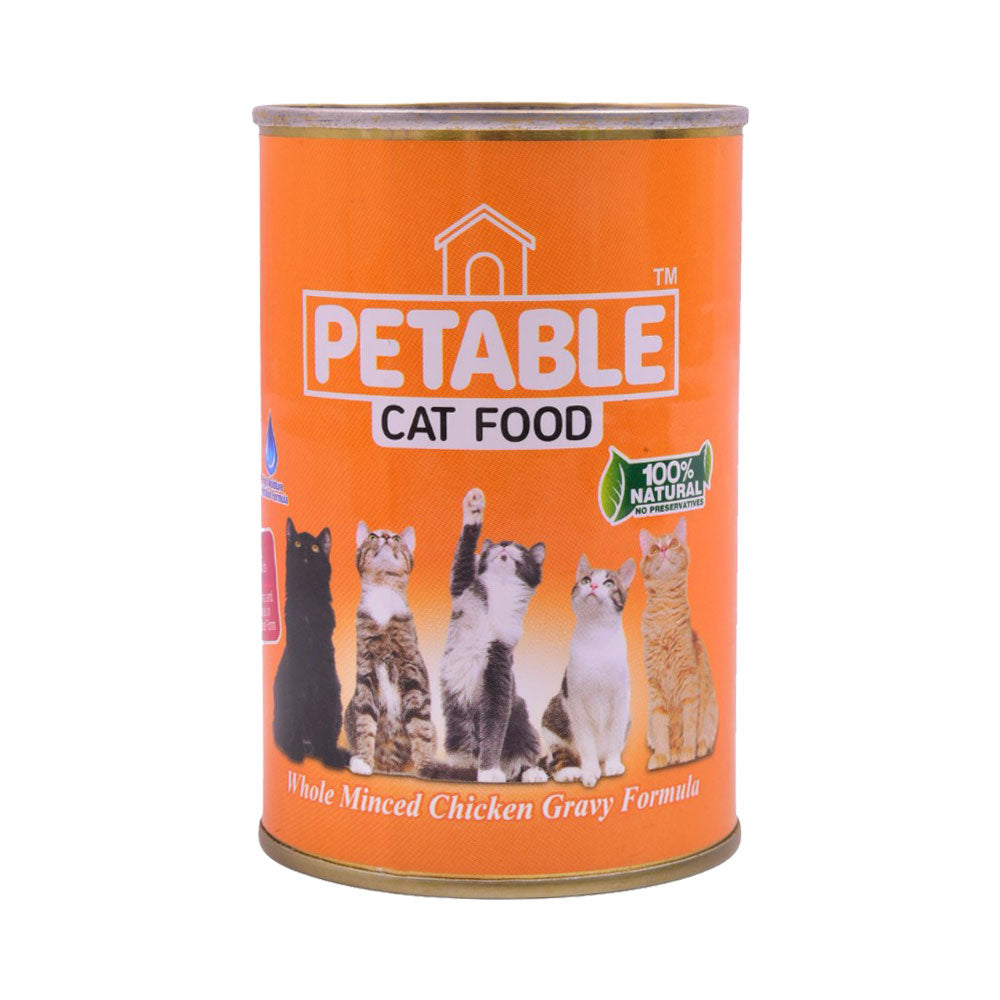 CAT WHOLE MINCED CHICKEN GRAVY FORMULA 400 GM