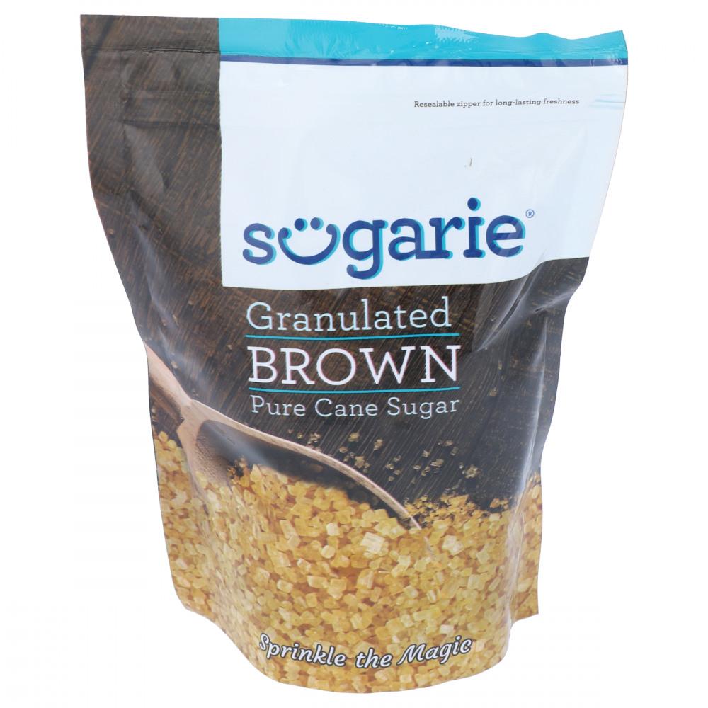 SUGARIE SUGAR GRANULATED BROWN 500 GM
