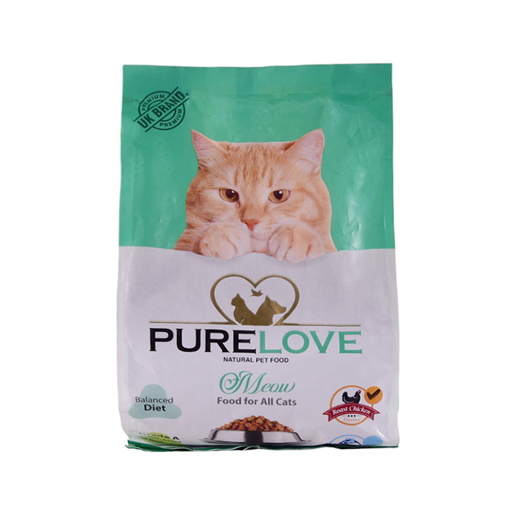 PURE LOVE CAT FOOD NATURAL CHICKEN ROAST 350 GM