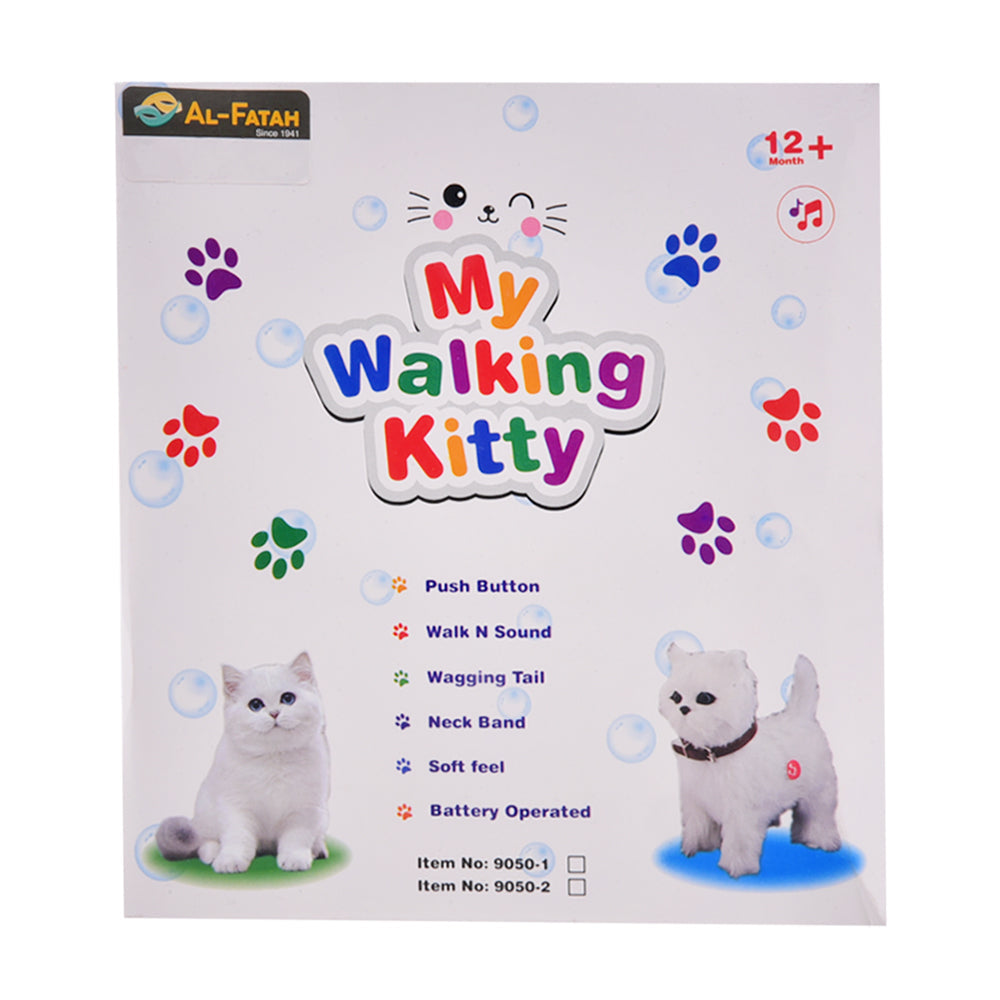96004-1 MY WALKING KITTY MIX COLOR