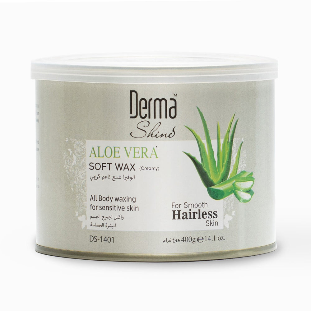 DERMA SHINE ALOEVERA SOFT WAX 400GM