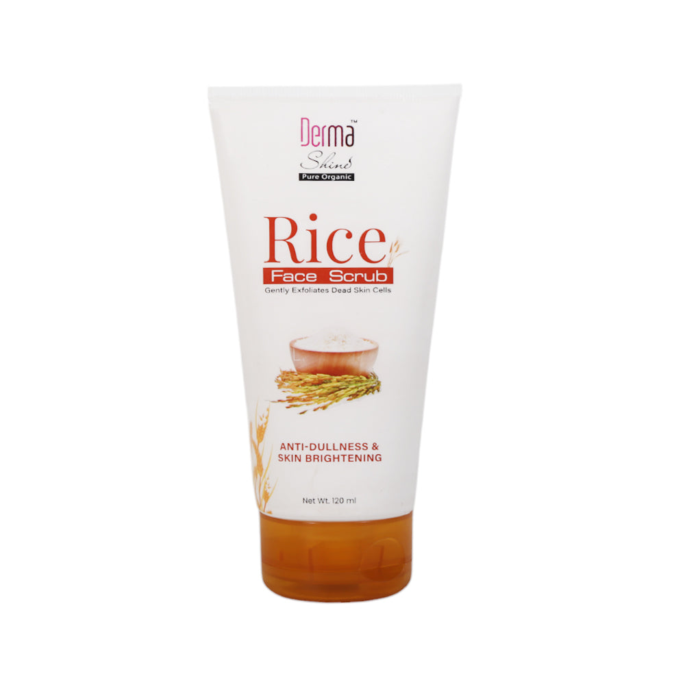 DERMA SHINE RICE FACE SCRUB 120gm