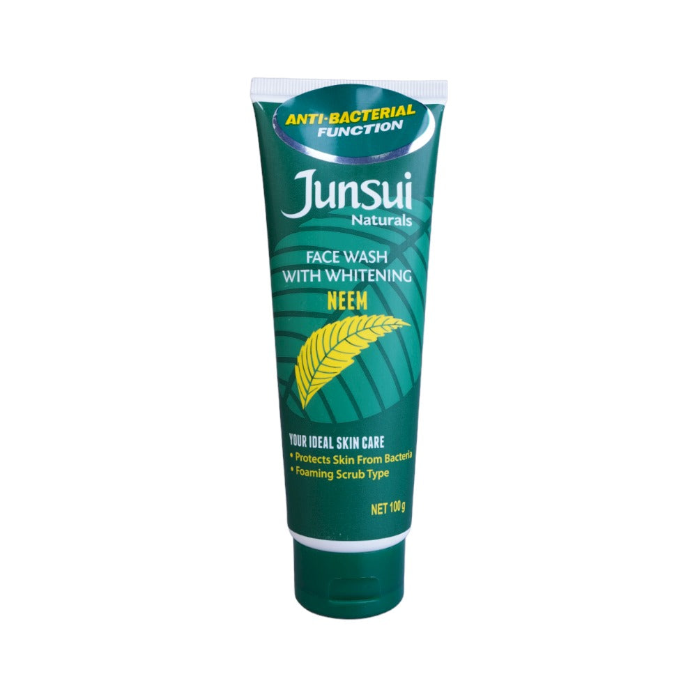 JUNSUI FACE WASH WITH WHITENING NEEM 100 GM AlFatah