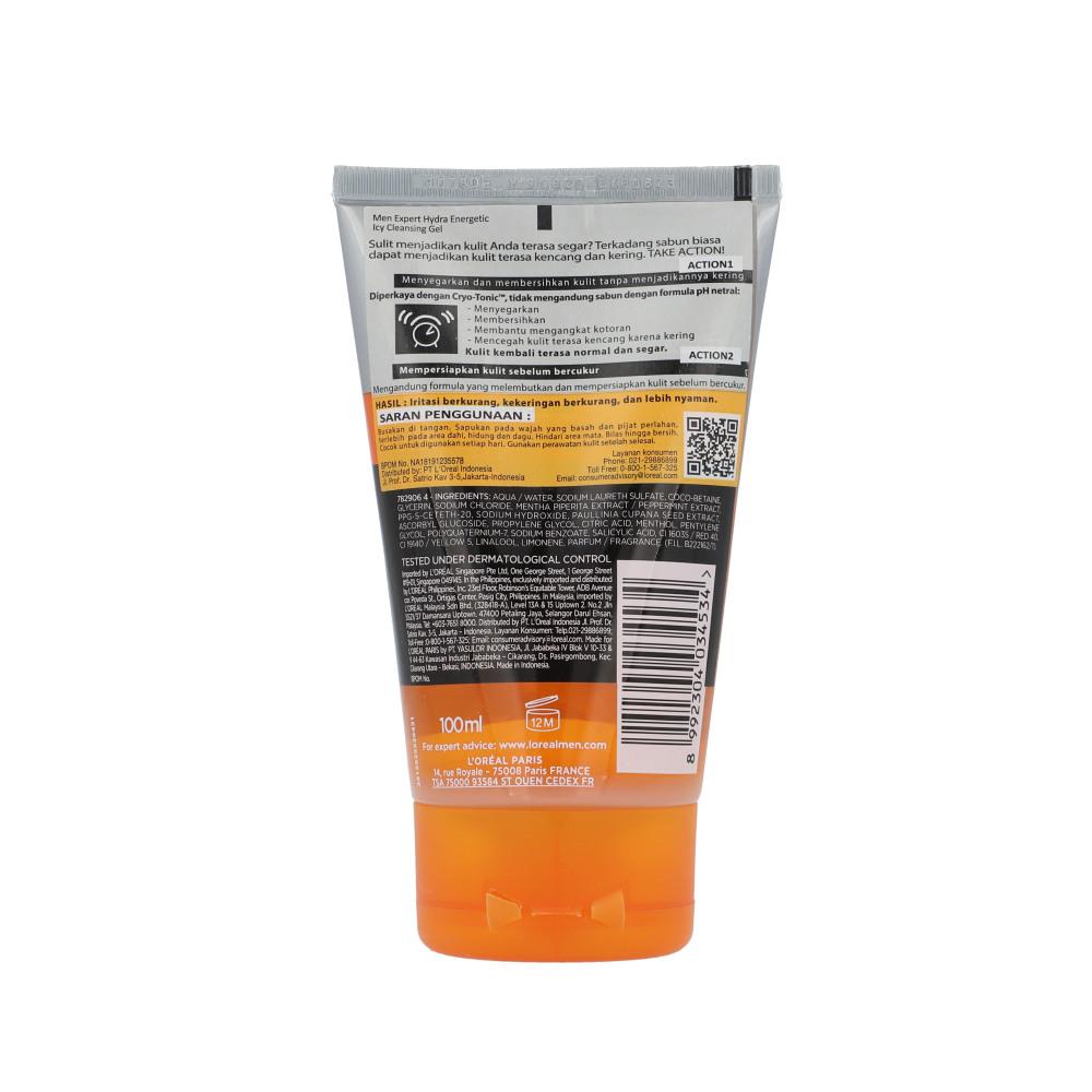 LOREAL HYDRA ENERGETIC CLEANSI NG GEL 100 ML