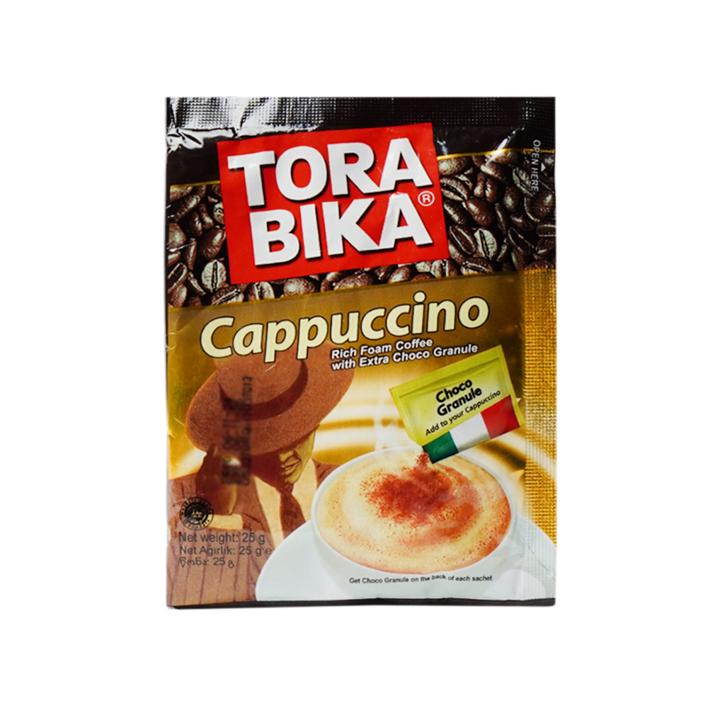 TORA BIKA COFFEE CAPPUCINO 25 GM SACHET BASIC
