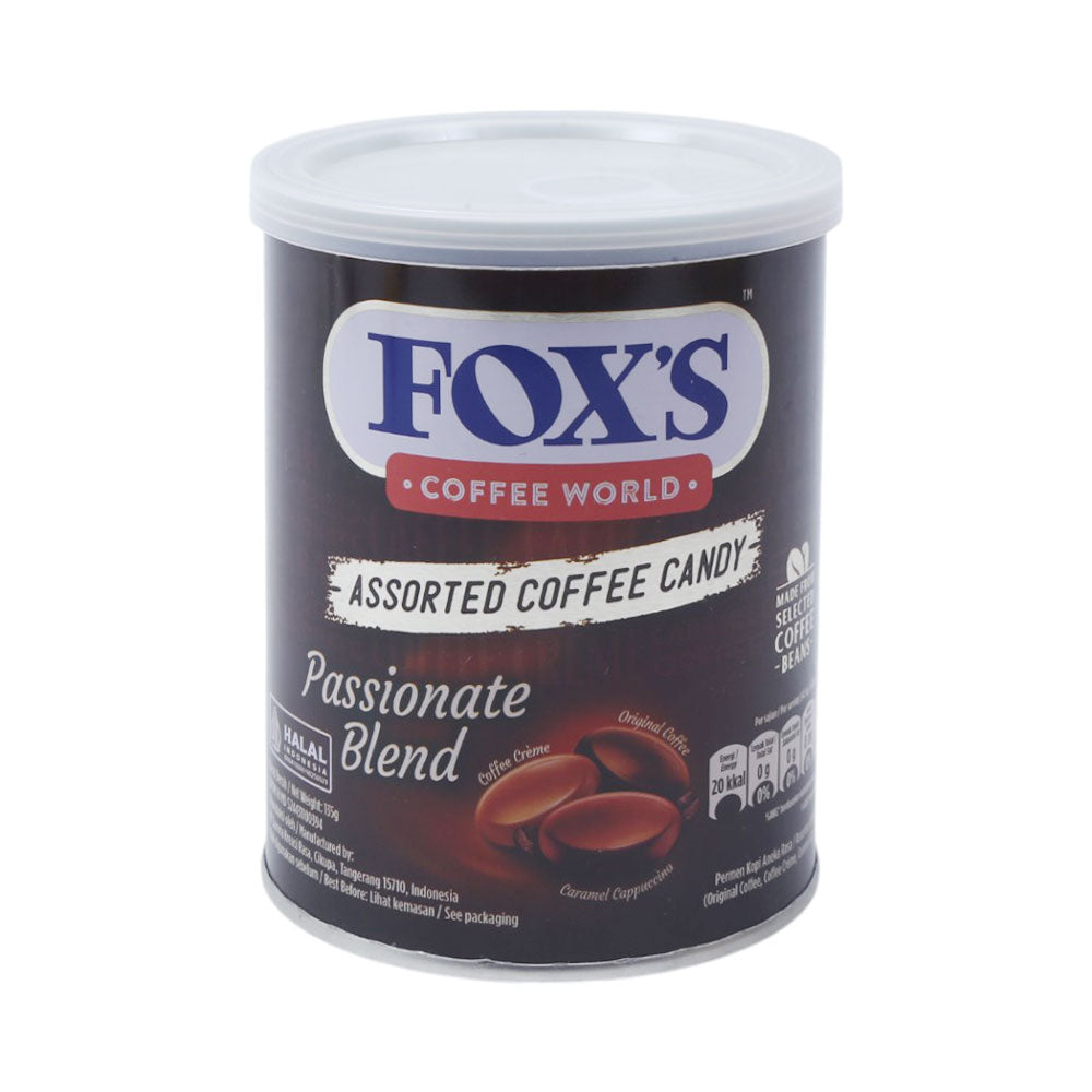 FOXS CANDY ASSORTED COFFEE PASSIONATE BLEND 180 GM