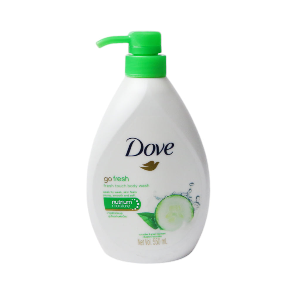 DOVE BODY WASH GO FRESH CUCUMBER & GREEN TEA SCENT 550 ML