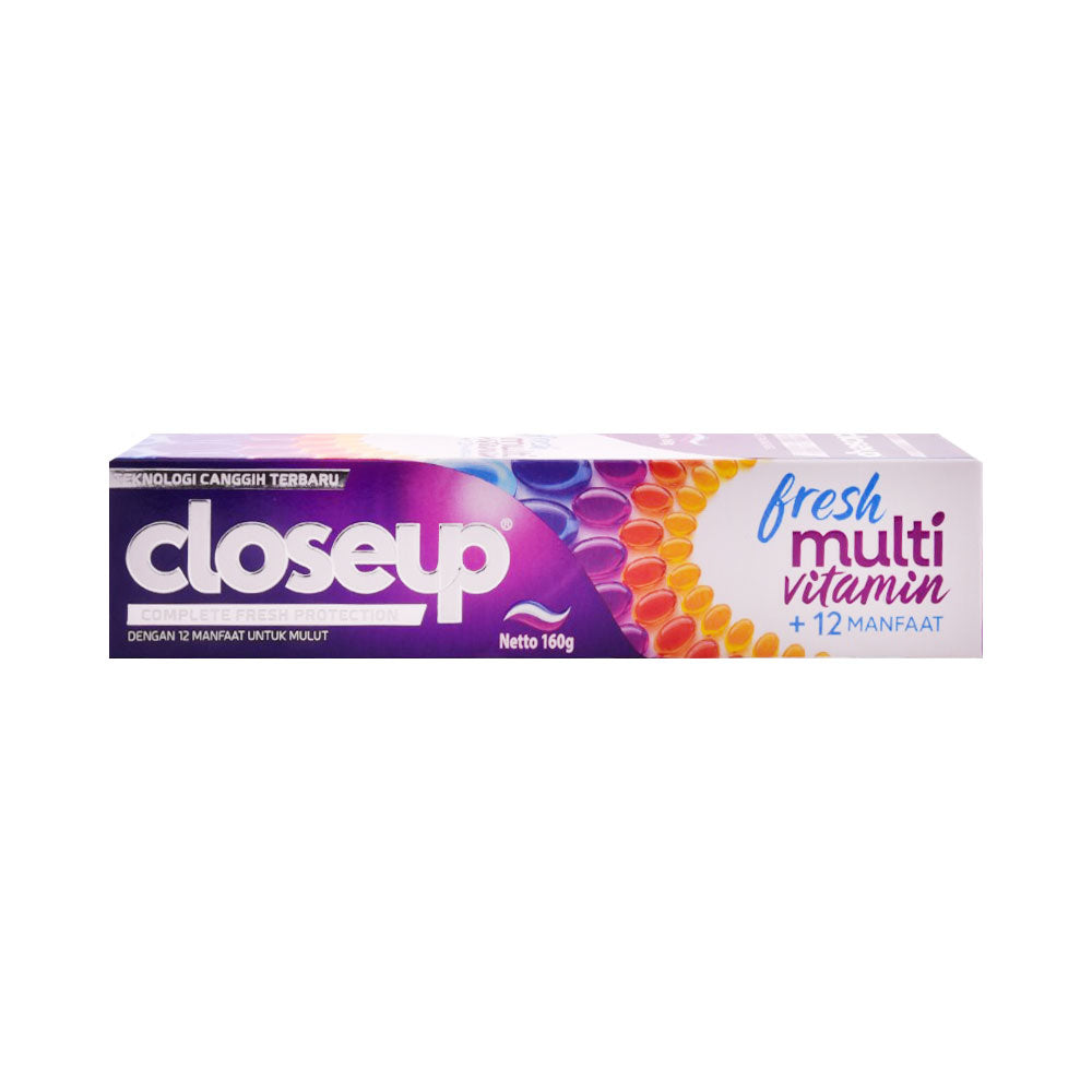 CLOSEUP TOOTH PASTE FRESH MULTI VITAMIN 160 GM