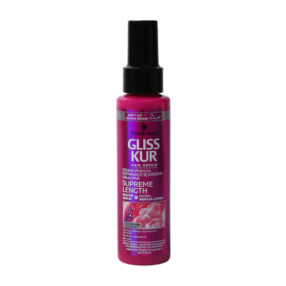 SCHWARZKOPF GLISS KUR HAIR REPAIR SPRAY 100ML