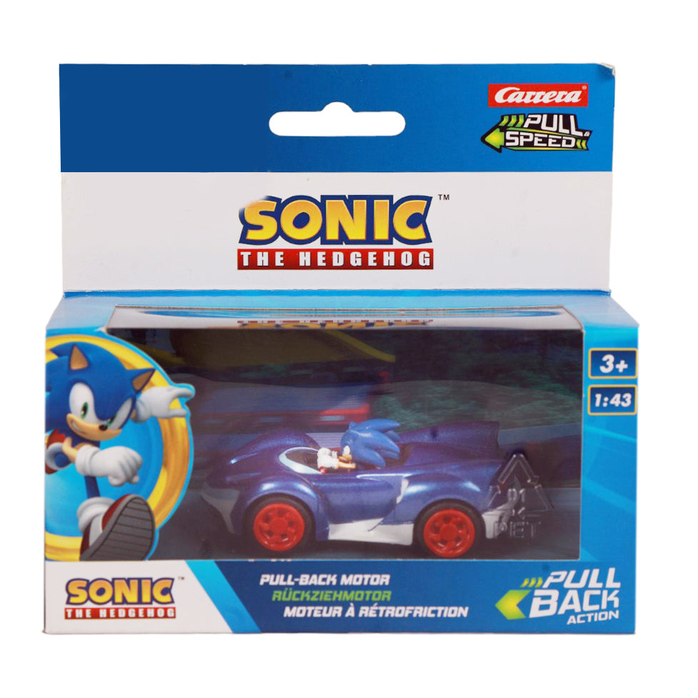 17360 CARRERA SONIC THE HEDGEHOG PULL BACK DINKEY ID