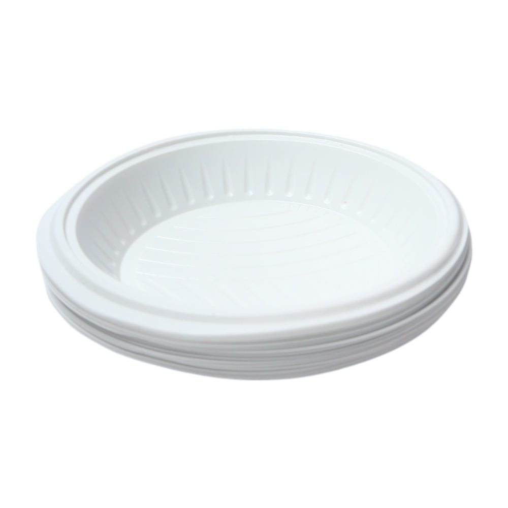 HOUSE & CO DISP PLASTIC PLATE SMALL 25PCS