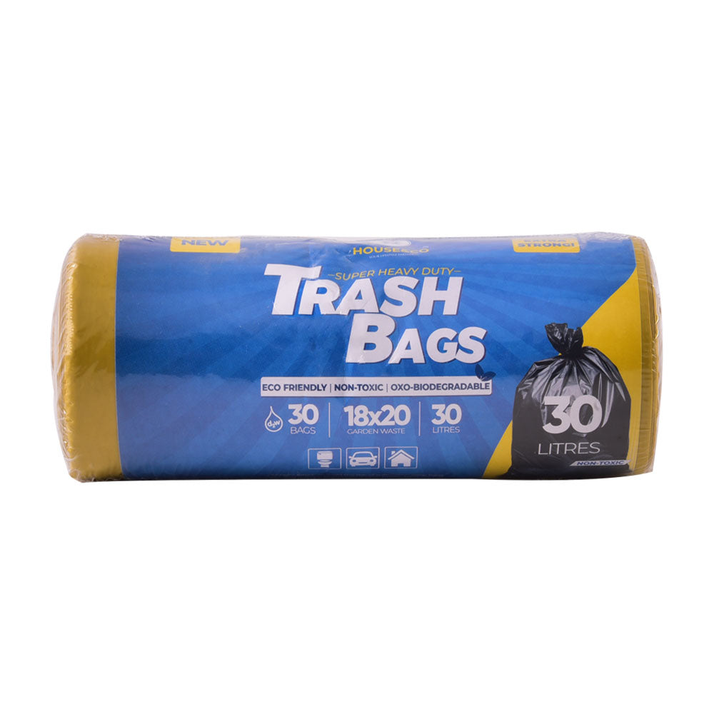HOUSE&CO TRASH BAG (YLW) MINI 18X20 30PCS