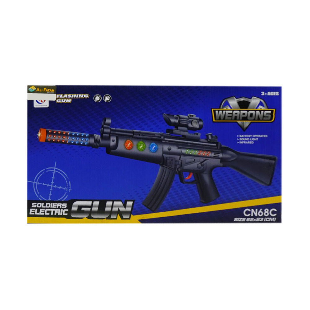 CN68 SOLDIER FLASHING GUN B/O