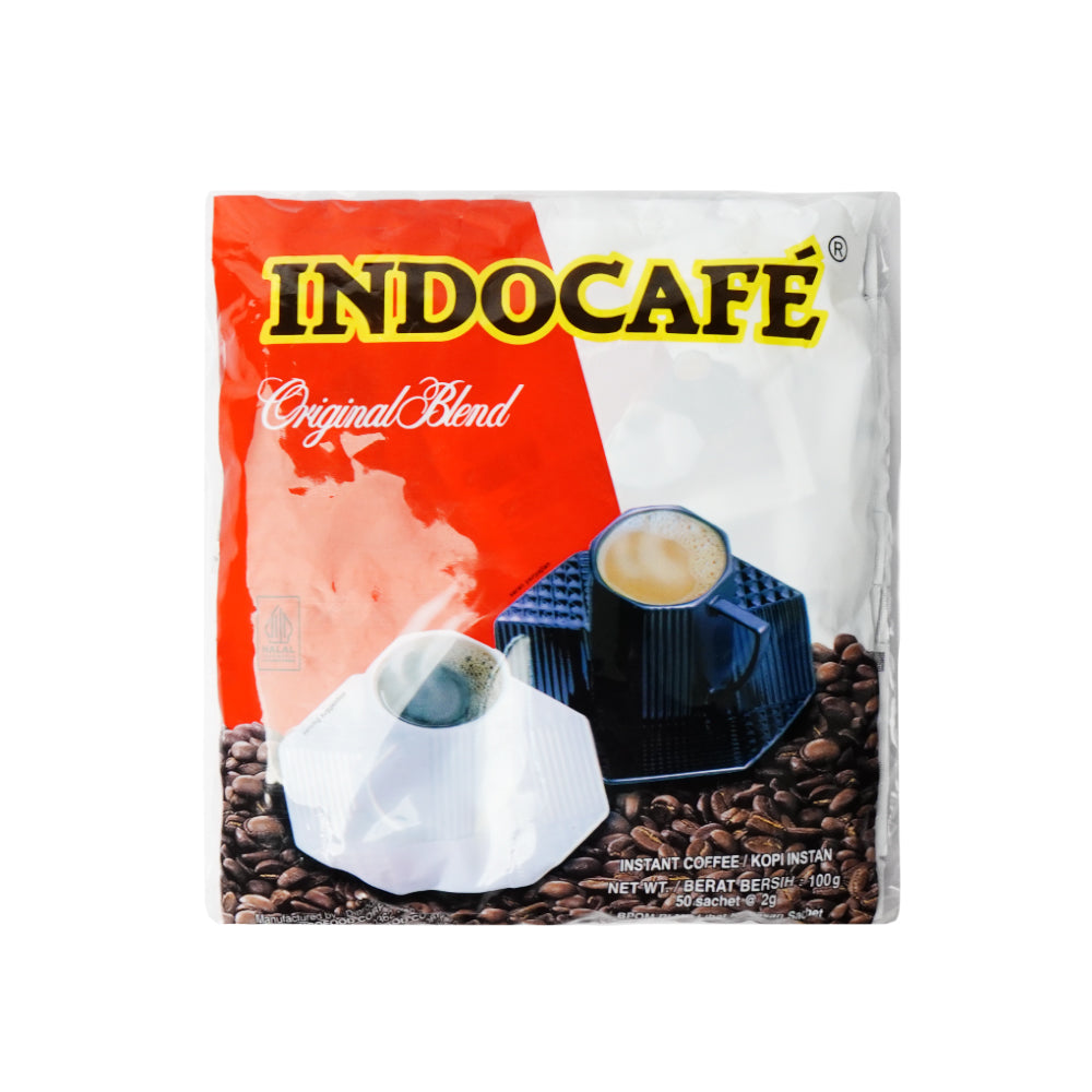INDOCAFE COFFEE ORIGINAL BLEND POUCH 50X2 GM