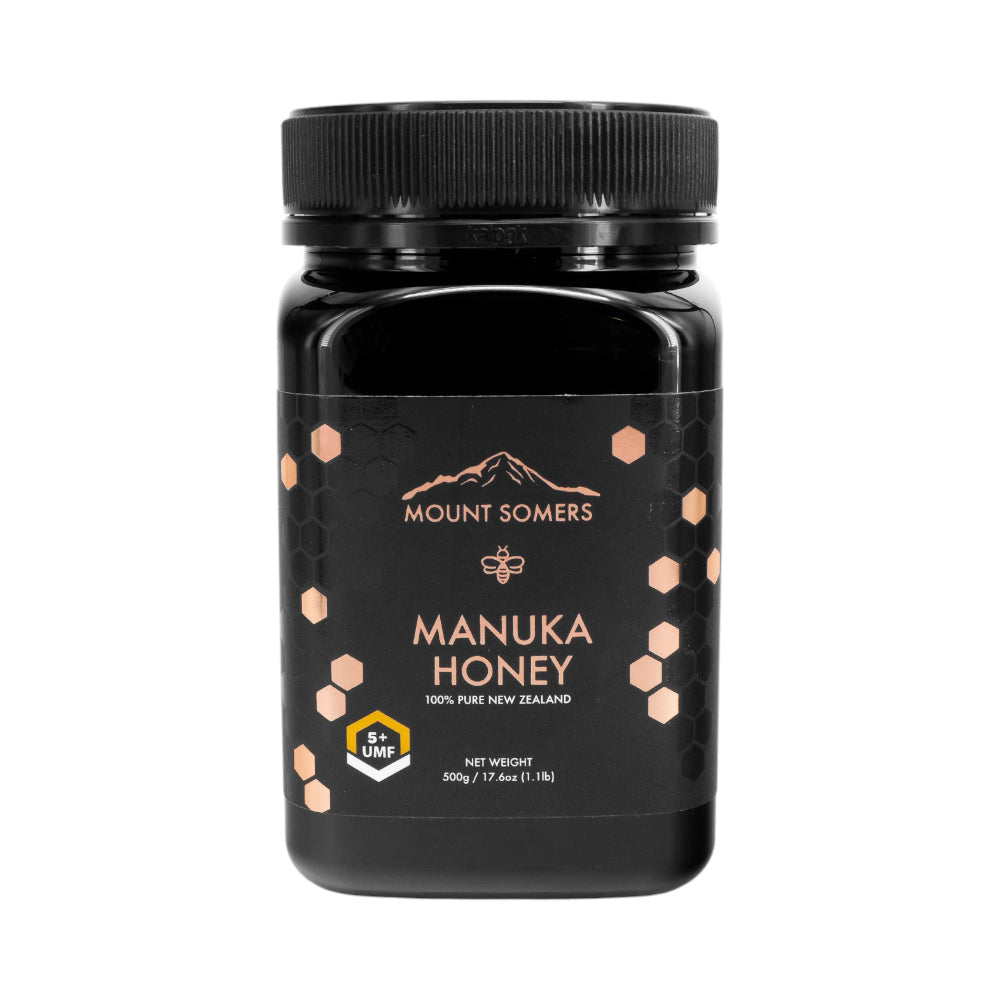 MOUNT SOMERS MANUKA HONEY UMF5+ 500 GM