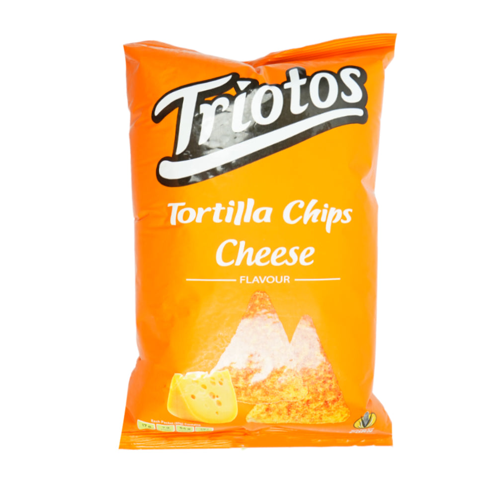 TRIOTOS TORTILLA CHIPS CHEESE FLAVOUR 80 GM