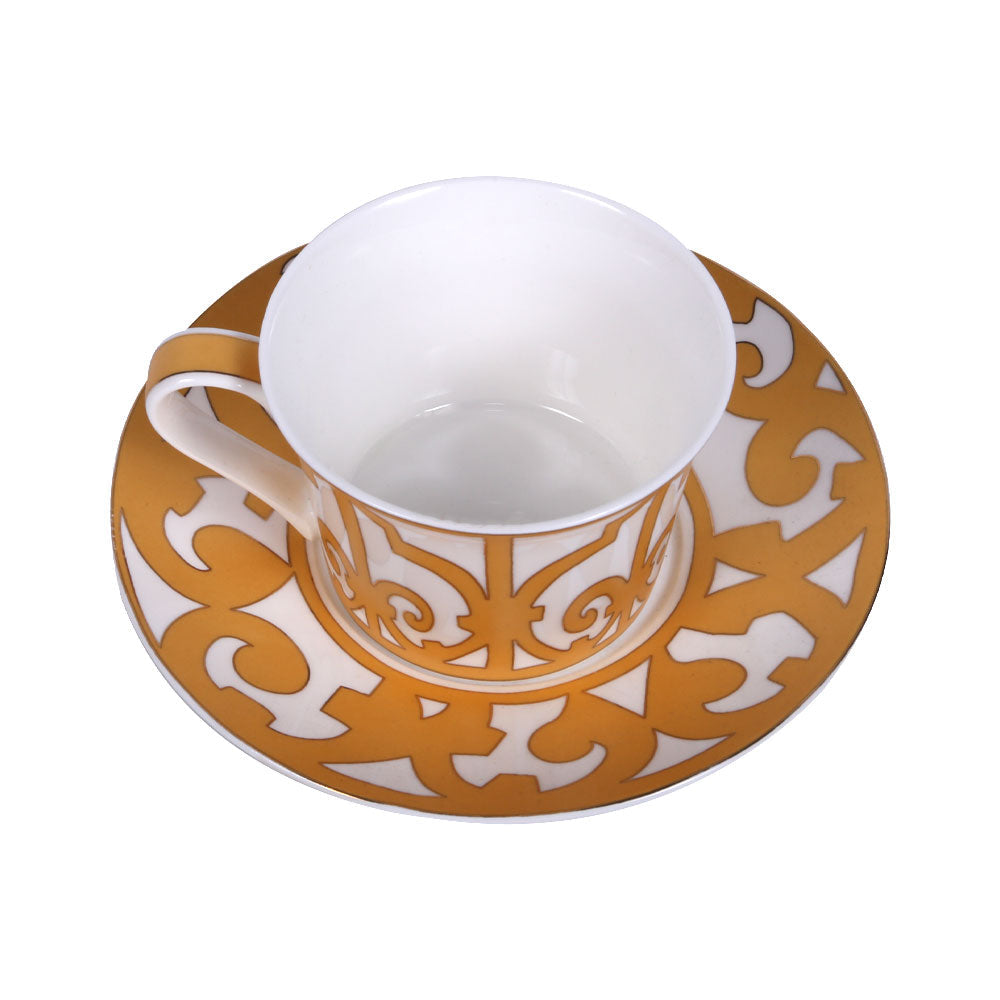 CUP & SAUCER SET ROYAL BISTRO 12PC 12-653N BASIC