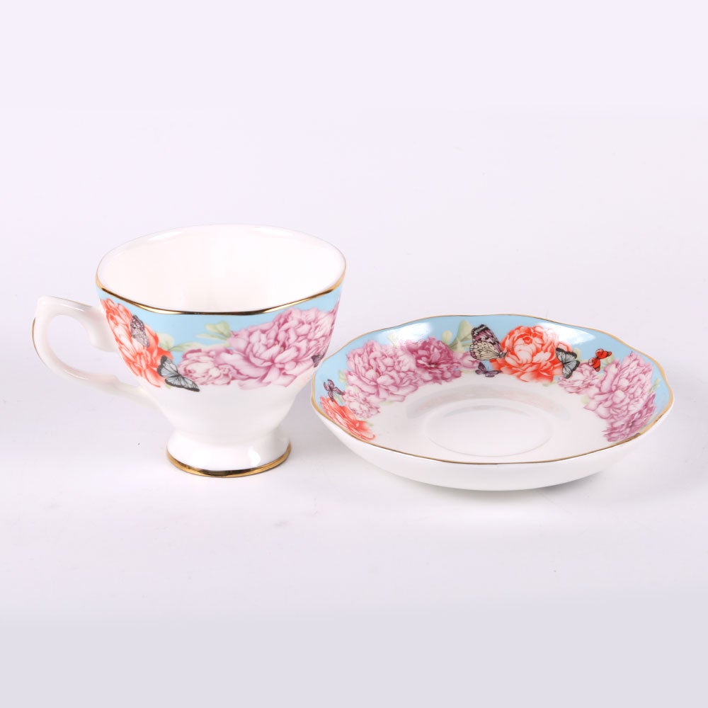 CUP & SAUCER SET ROYAL BISTRO 12PC 12-BJ-809 BASIC