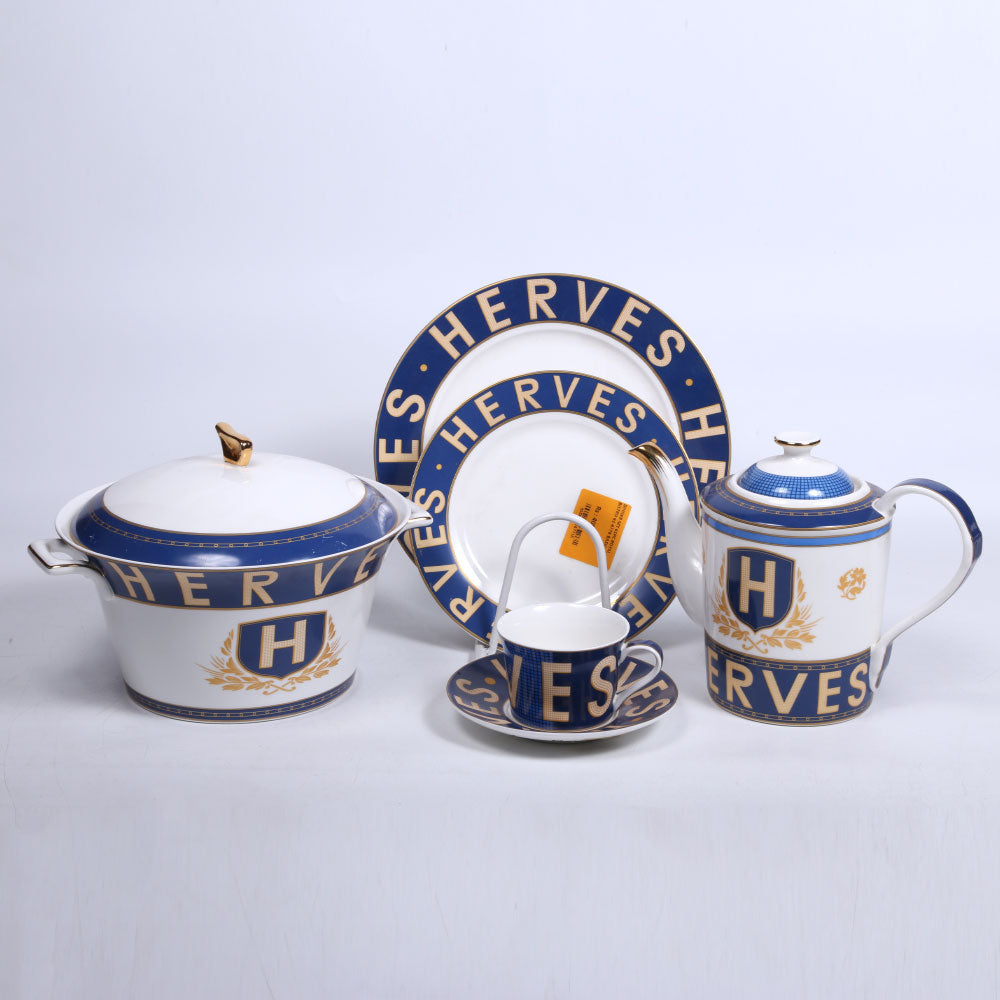 DINNER SET 61PC ROYAL BISTRO 61-677B BASIC