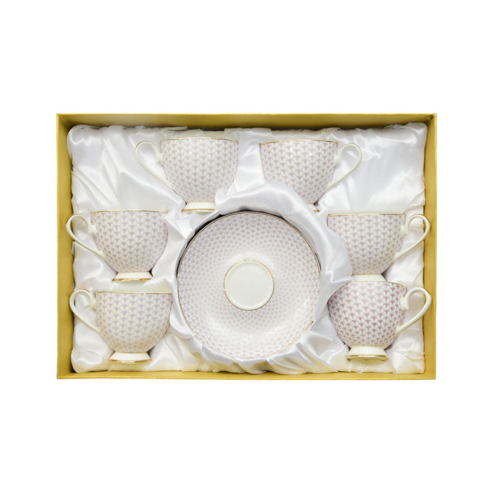 CUP & SAUCER SET ROYAL BISTRO 12PC 12-SO1-901Y BASIC