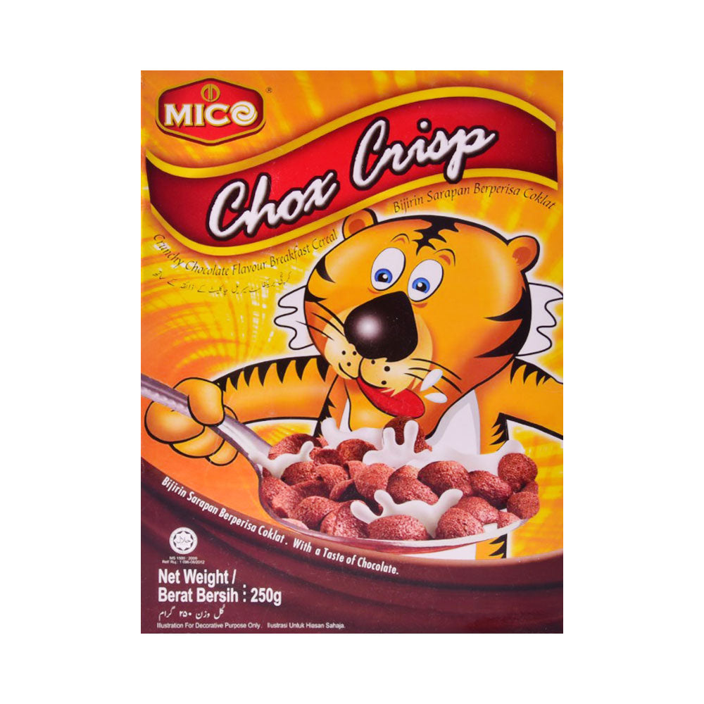 MICO CEREAL CHOX CRISPS CHOCOLATE 250 GM
