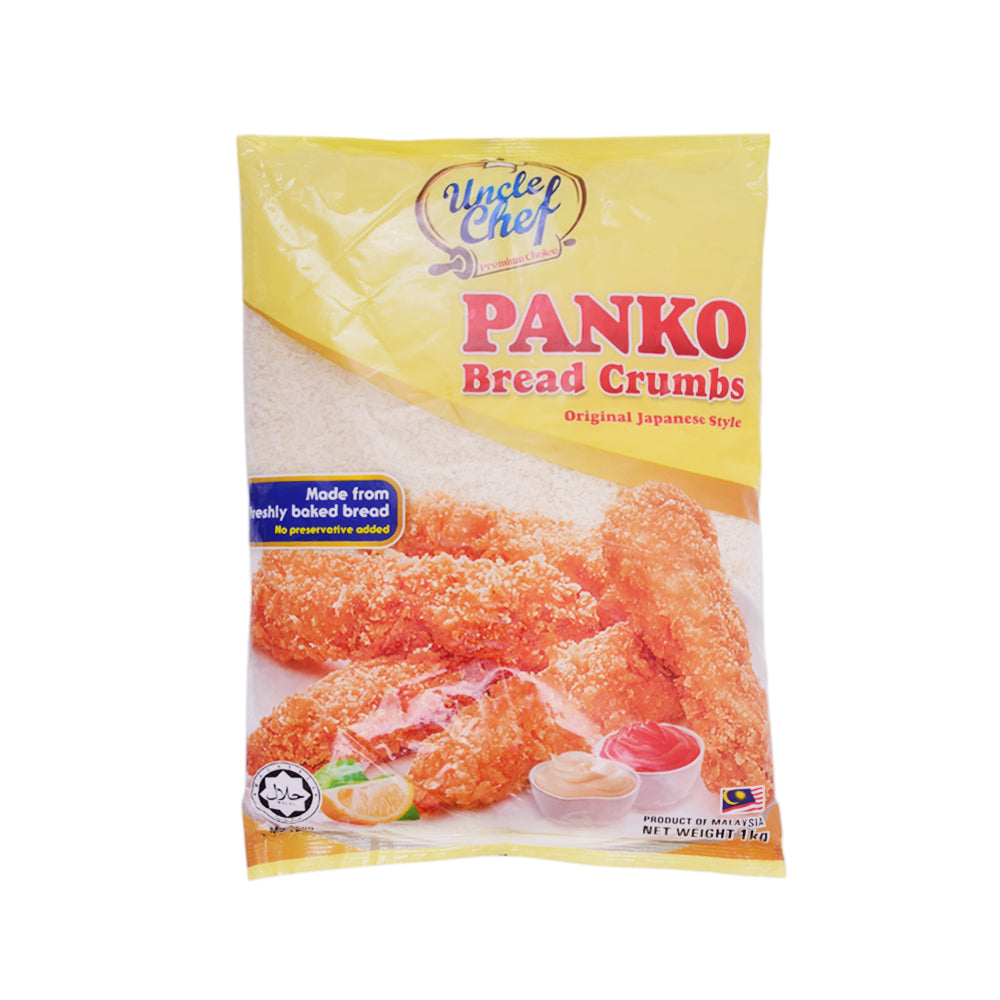 UNCLE CHEF BREAD CRUMBS PANKO ORIGINAL 1 KG