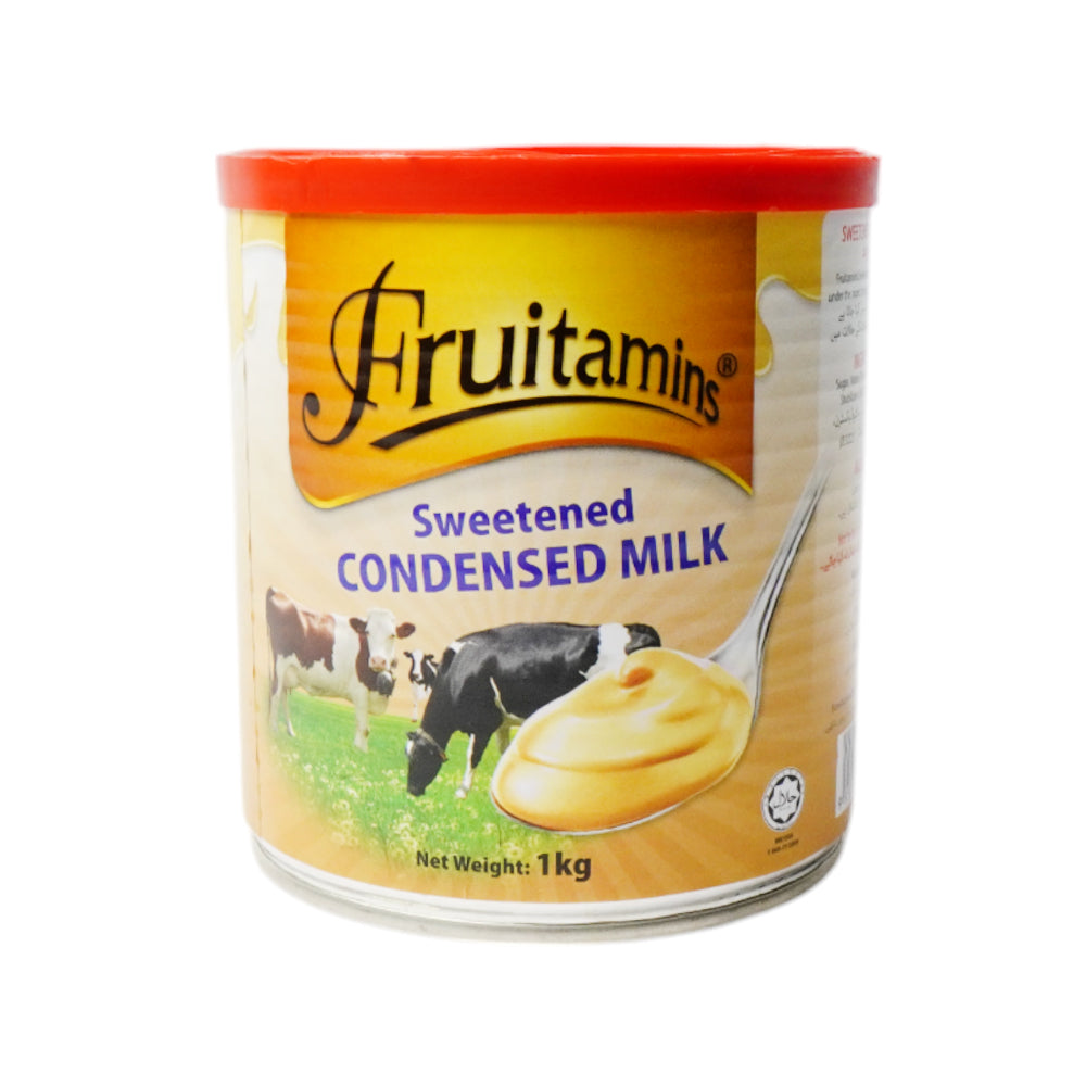 FRUITAMINS SWEETENED CONDENSED MILK TIN 1000GM