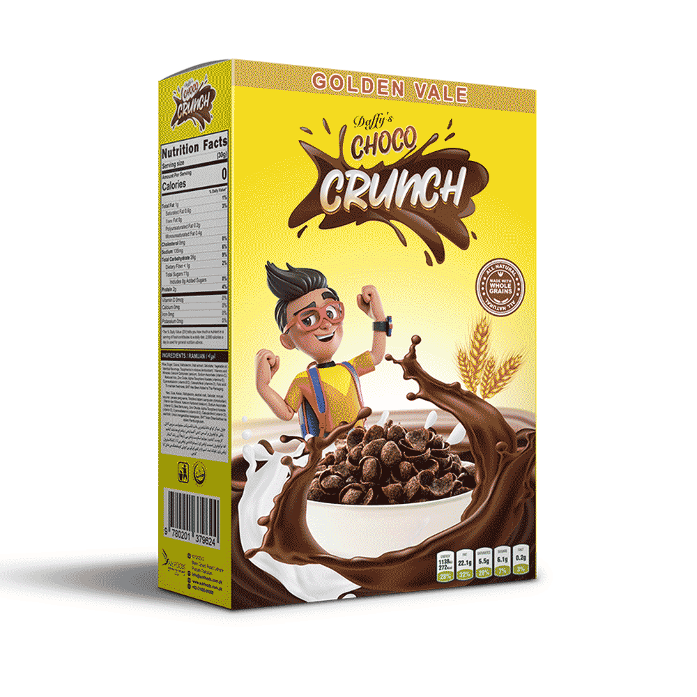 DAFFYS CHOCO CRUNCH CEREAL 150GM AlFatah