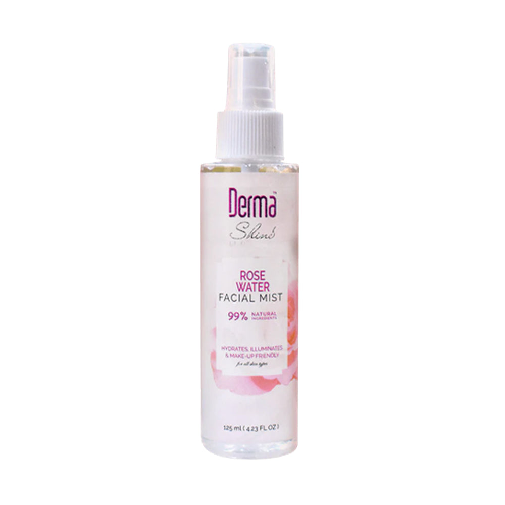 DERMA SHINE ROSE WATER FACIAL MIST 125 ML