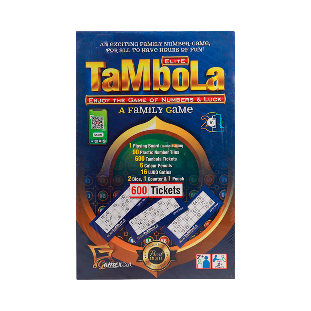 7112 GAMEXCART ELITE TAMBOLA 2IN1