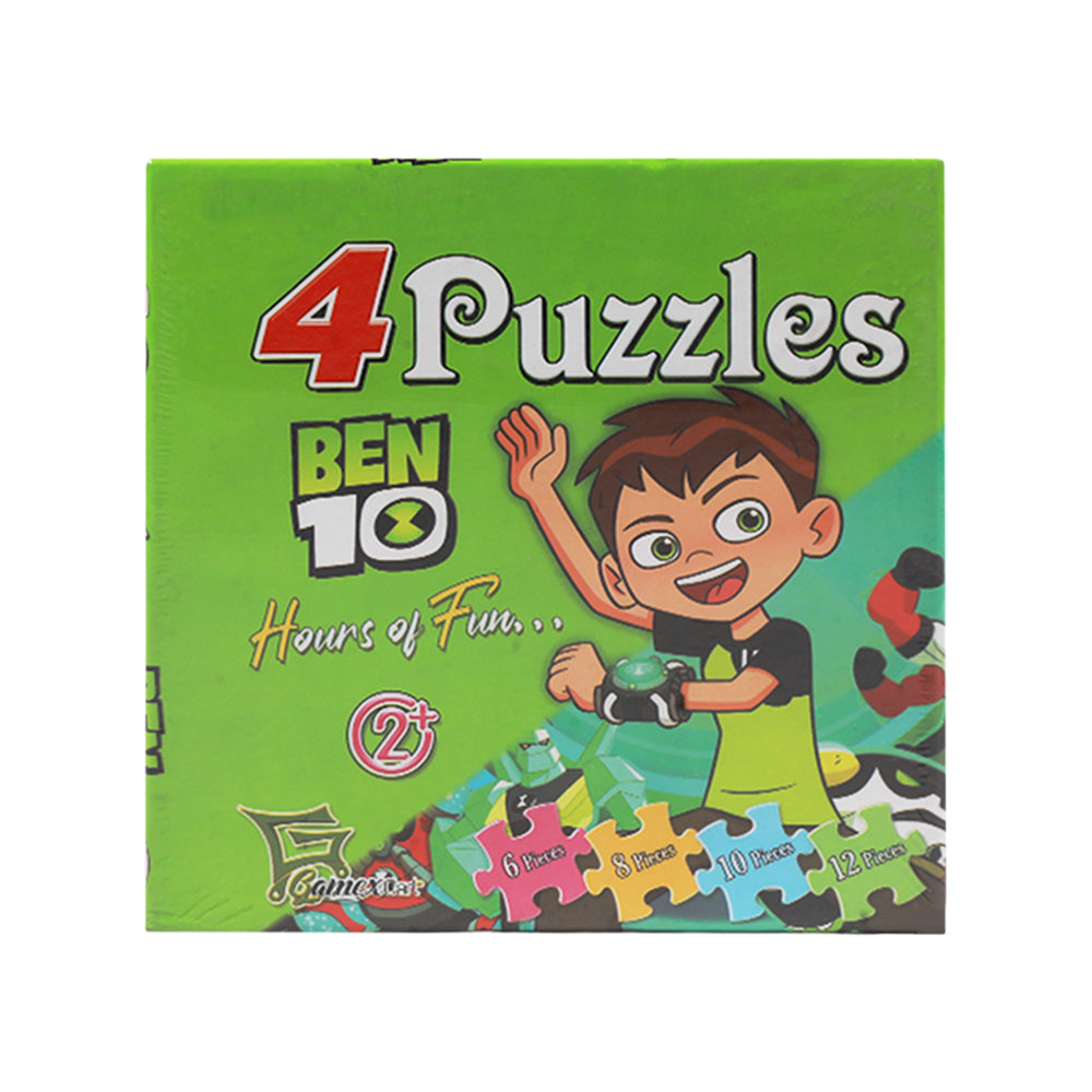 8502 GAMEXCART 4 PUZZLE BEN 10