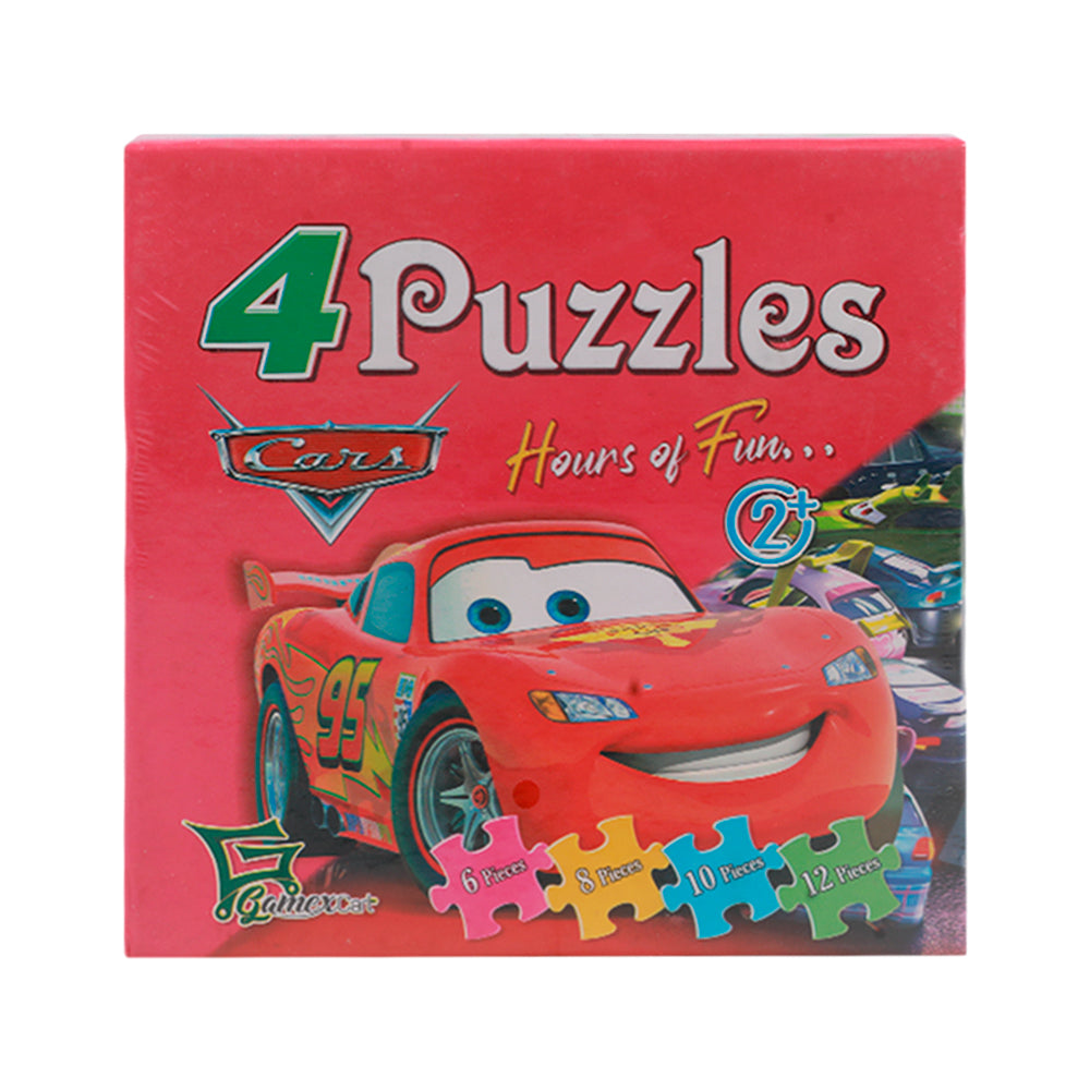 8511 GAMEXCART 4 PUZZLE CARS