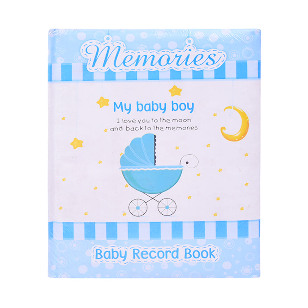 1109 MY BABY BOY MEMORY RECORD BOOK A.M