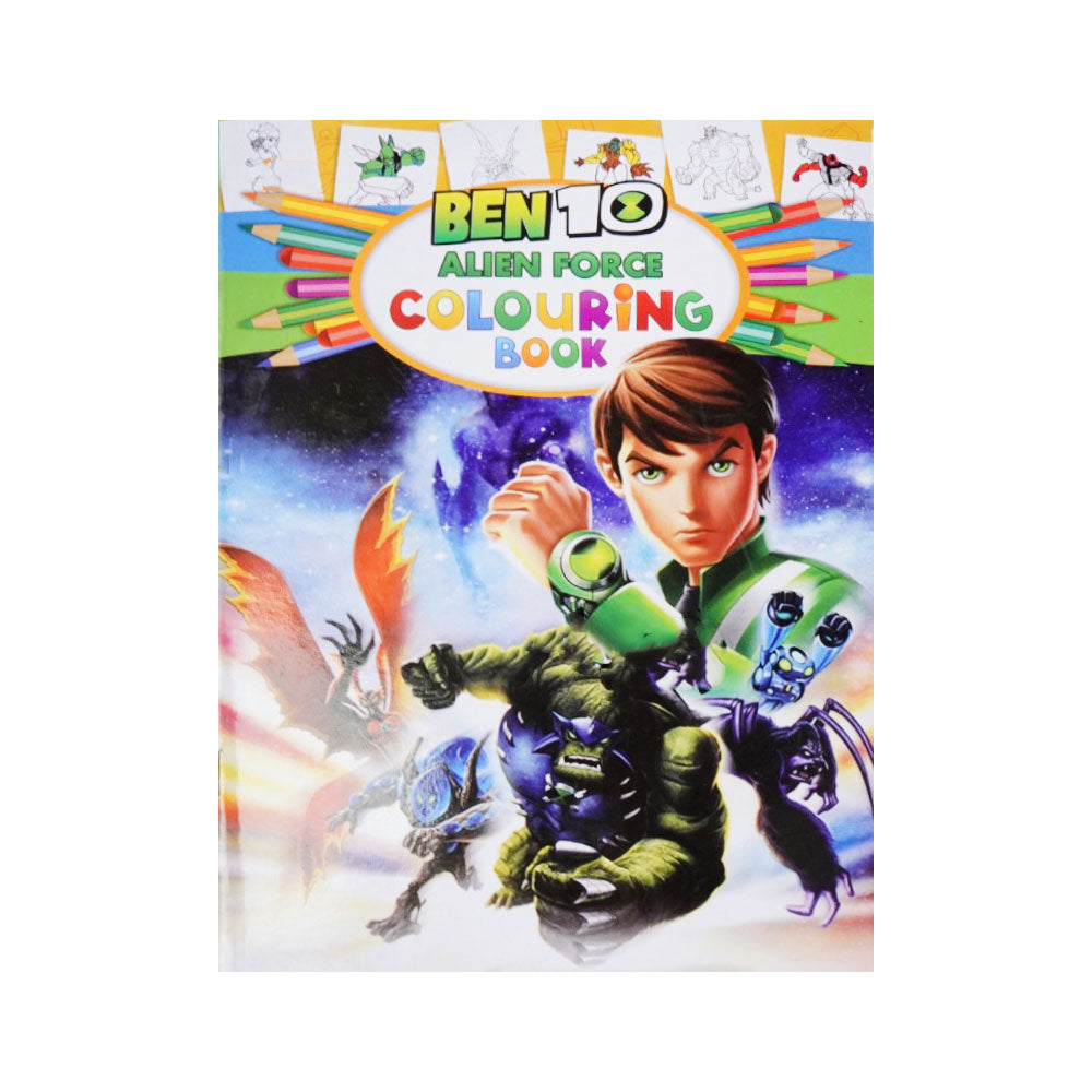 0199 BEN 10 ALIEN FORCE COLORING BOOK A.M