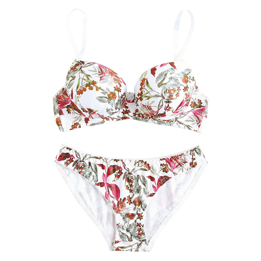 BELLEZA PRINTED PADDED BRA SET A2134