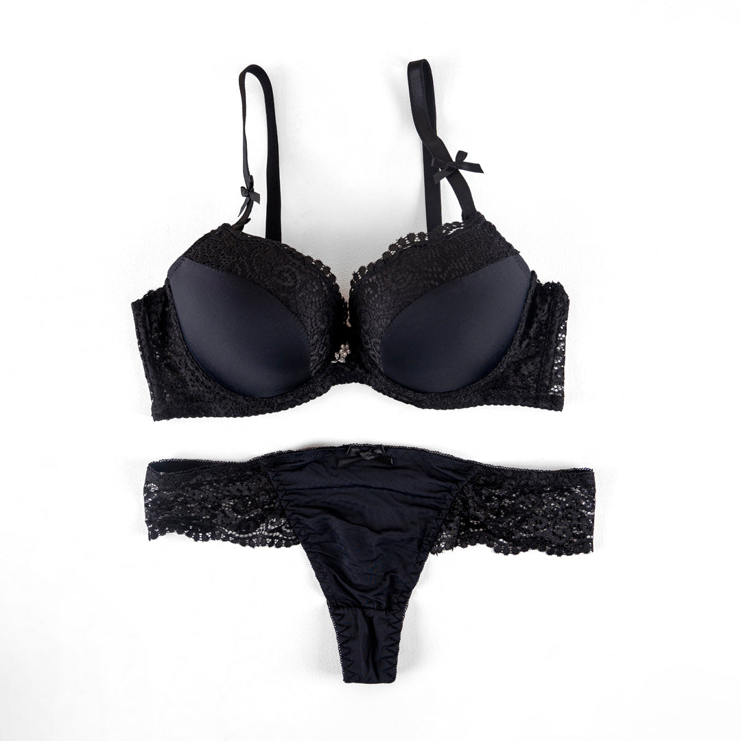 BELLEZA PADDED WIRED BRA SET A61025