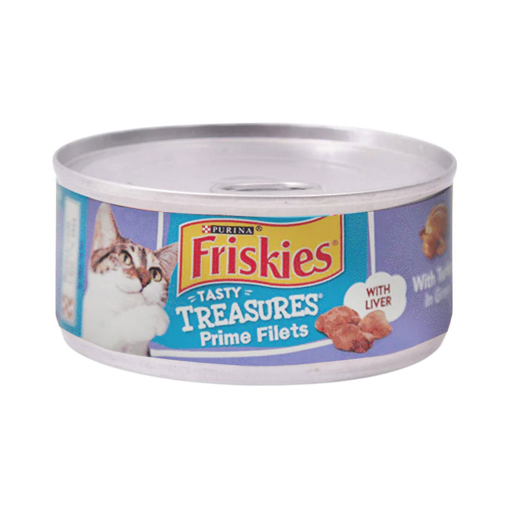 PURINA FRISKIES CAT FOOD WITH TURKEY CHEESE GRAVY 156 GM