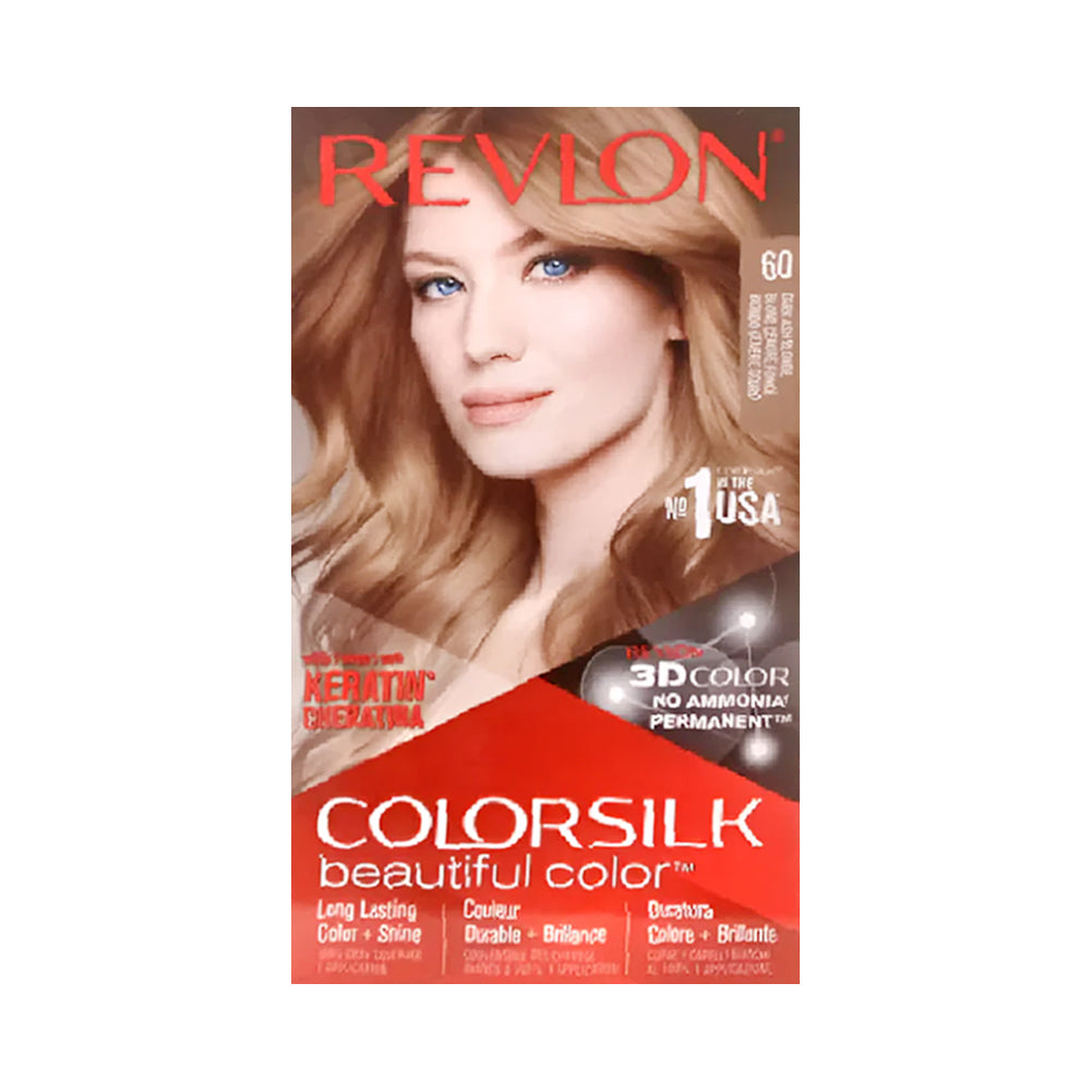 REVLON HAIR COLOR SILK DARK ASH BLONDE 60