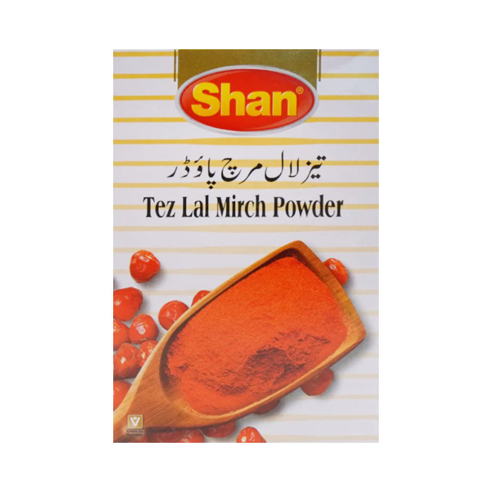 SHAN TEZ LAL MIRCH POWDER 50GM PCS