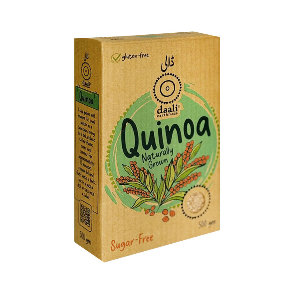 DAALI ORGANIC QUINOA SEEDS GLUTEN FREE 500 GM