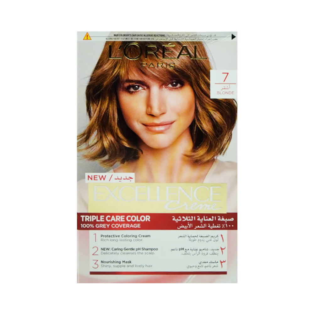 LOREAL EXCELLENCE CREME 7 BLONDE PC