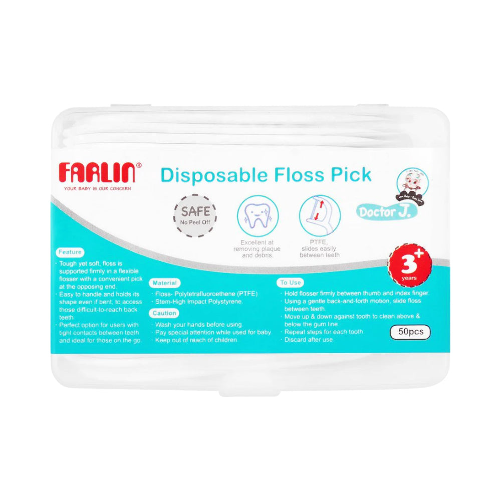 FARLIN DISPOSABLE FLOSS PICK DOCTOR.J BB-50006