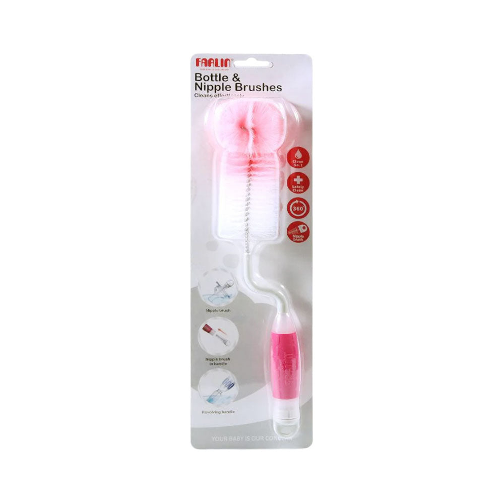 FARLIN BABY BOTTLE & NIPPLE BRUSHES BF-263