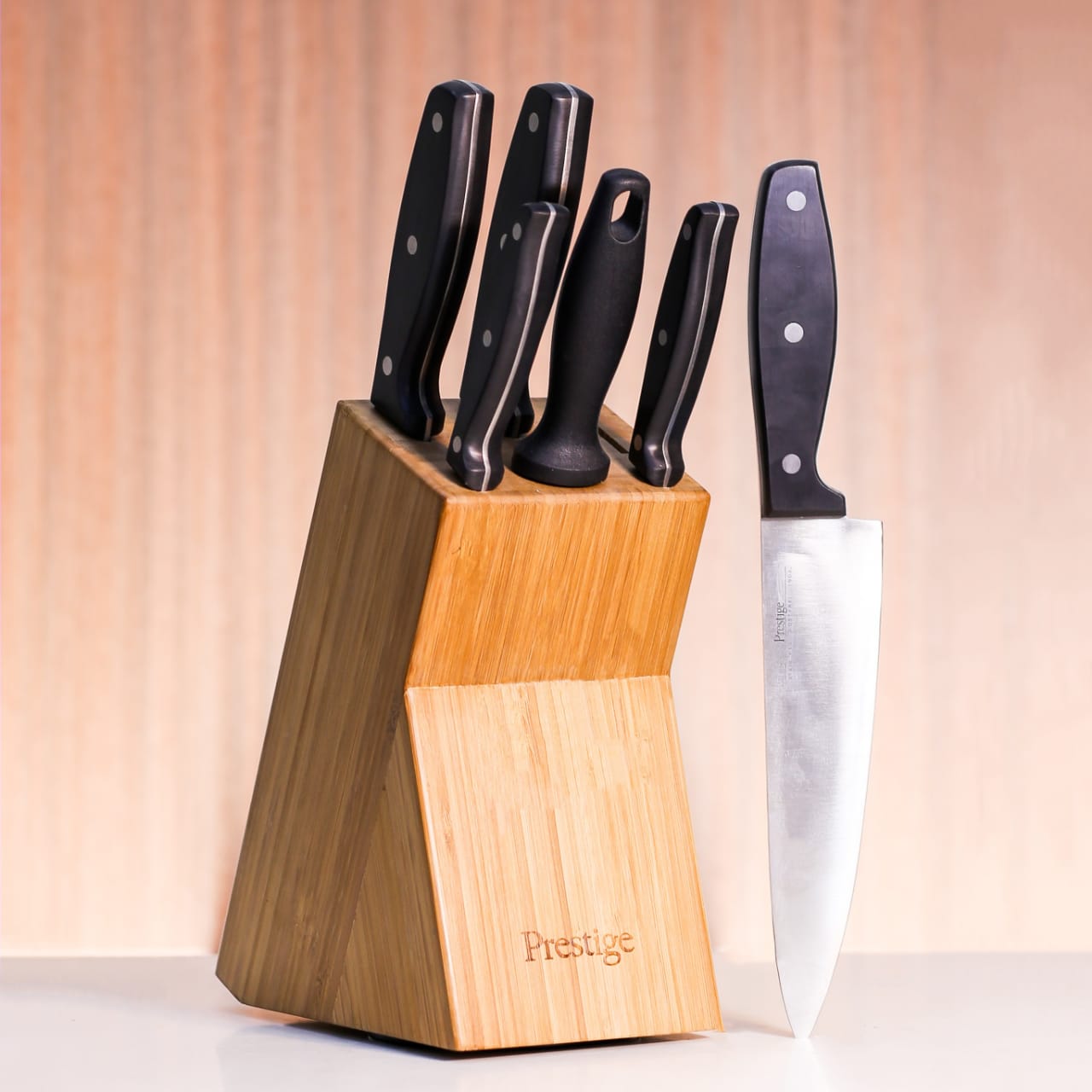 KNIFE BLOCK SET 7PC PRESTIGE PR56022N SET