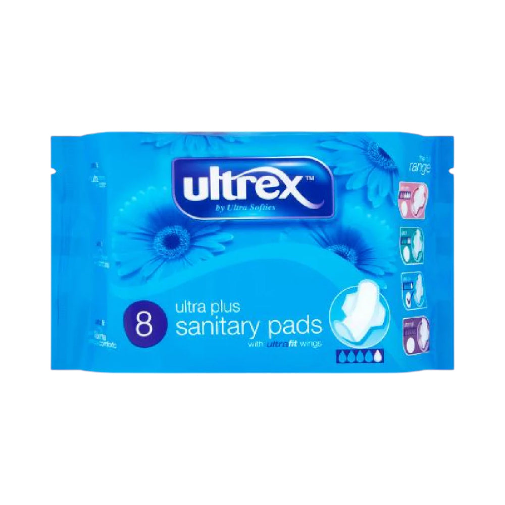 ULTREX SANITARY PAD ULTRA PLUS 8S