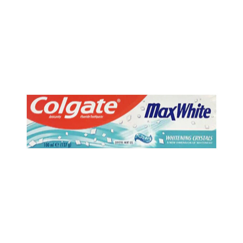 COLGATE TOOTH PASTE MAX WHITE CRYSTAL MINT 100 ML