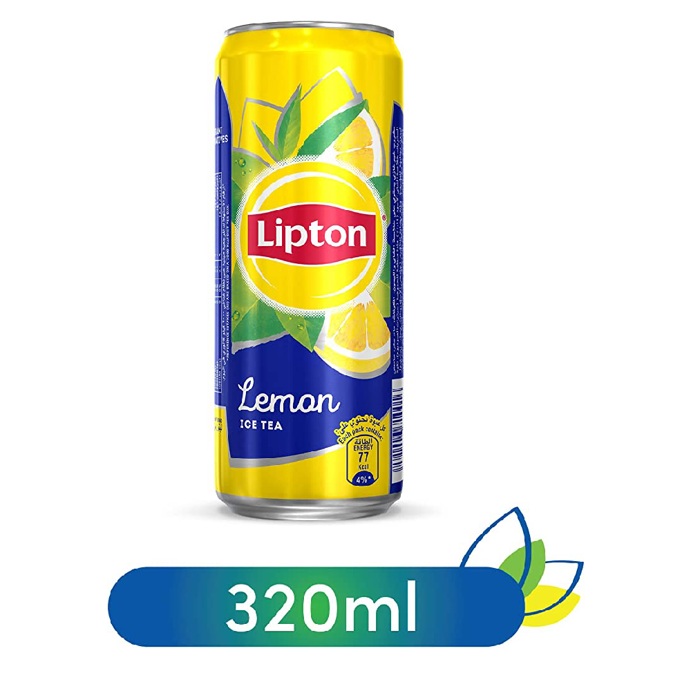 LIPTON DRINK LEMON ICE TEA TIN 315 ML