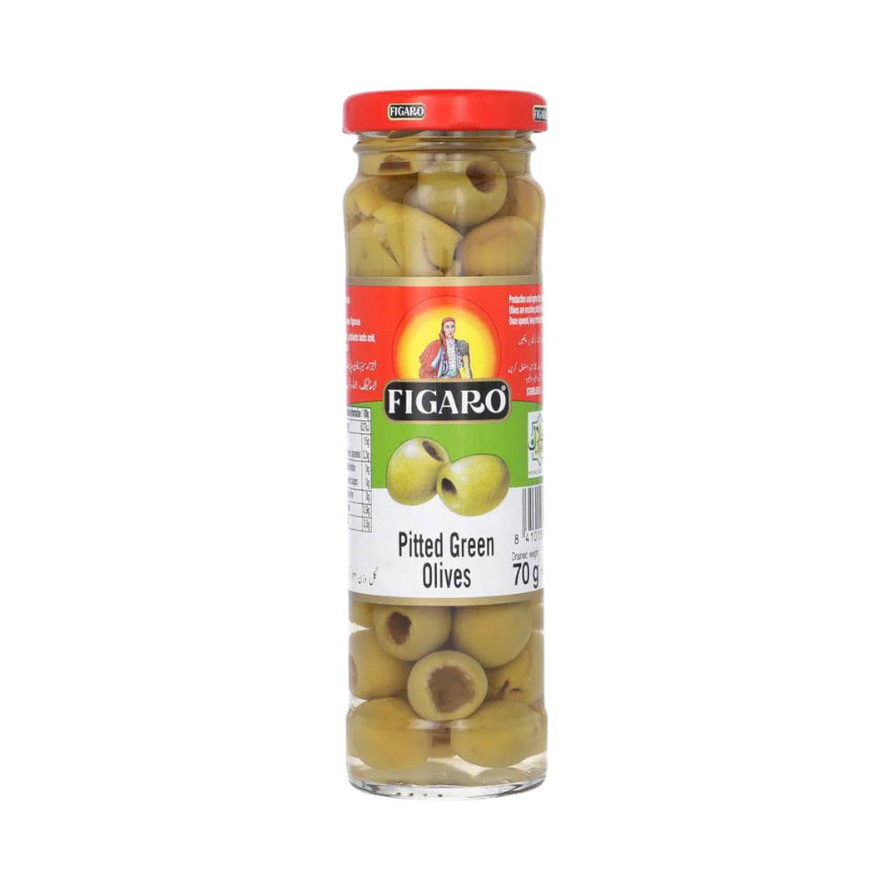 FIGARO OLIVES GREEN PITTED 142 GM