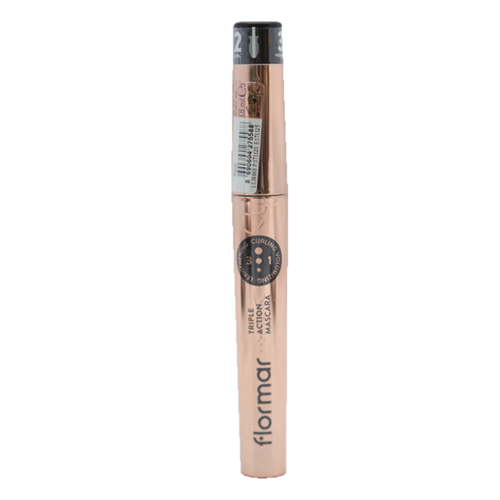 FLORMAR TRIPPLE ACTION MASCARA PC